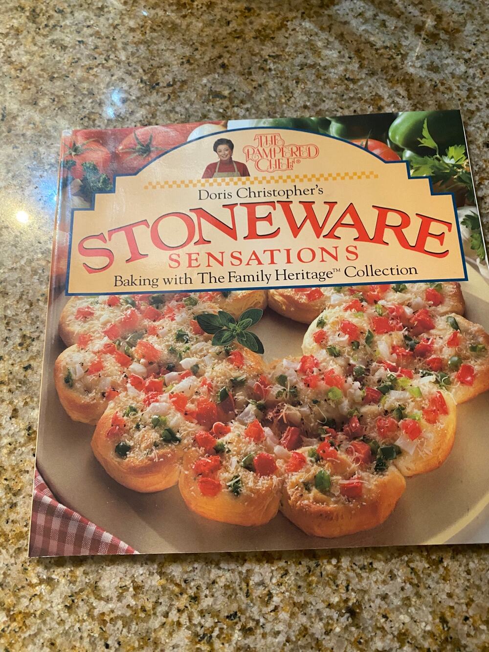 Pampered Chef Stoneware Sensations Cookbook